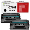 070H Toner Cartridge 070 CRG-070 Black Toner High Yield 9,500 pages 2-Pack