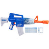 Nerf Fortnite Blue Shock Blaster, 10 Dart Clip, 10 Elite Nerf Darts, Includes Bonus Code To Unlock The Beat Wrap in