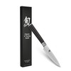 Shun Classic 4" Paring Knife, Handcrafted Japanese Vegetable & Fruit Knife, VG-MAX Core with Damascus Stainless Steel