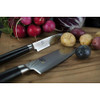 Shun Classic 4" Paring Knife, Handcrafted Japanese Vegetable & Fruit Knife, VG-MAX Core with Damascus Stainless Steel