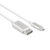 Moshi USB C to DisplayPort Cable 1.5m/5ft, Support 5K60 Hz, 4K HDR, VESA Certified, Aluminum Housing, Thunderbolt 3