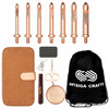 KnitPro Oasis Chunky 2-Inch Interchangeable Crochet Hook Set