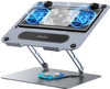 Metfut Laptop Cooling Pad with Detachable Fan & Cooler,360° Rotation Base