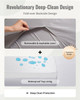 Blissful Diary 1.3" Thick Baby Play Mat, 71x59 Playpen Mat with Removable & Washable Cover, Extra Large Crawling Rug