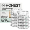 The Honest Company Multi-Use Baby Wipes, Pattern Play, 720 Count