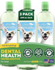 TropiClean Fresh Breath Water Additive, Dog Breath Freshener, 33.8oz 3 Pack