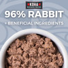 KOHA Limited Ingredient Diet Rabbit Pate Wet Cat Food, Novel Protein