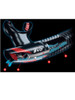 Atomic Aquatics SV2 Flex Snorkel, Black/Red
