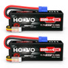 HOOVO 3S 11.1V Lipo Battery 6500mAh 120C RC Lipo Batteries EC5 Plug 2 Packs