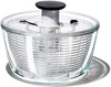 OXO Good Grips Glass Salad Spinner - Large 6.22-Qt Lettuce & Fruit Washer, Borosilicate Glass Bowl, BPA-Free, Easy Pump
