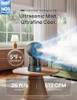 DREO TurboCool Misting Fan 516, 5 Drop Cooling Fans that Blow Cold Air