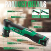BATOCA S5 Cordless Mini Car Polisher Buffer Sander Rotary & Dual Action