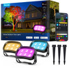 Govee Outdoor Tree Lights 3-Pack, RGBWIC LED Landscape Lighting