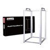 GeeekPi DeskPi RackMate TL1, 10 inch 10U Mini Server Rack for Network, Servers, Audio, and Video Equipment, Open Frame