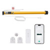 Smart Tuya WiFi Blinds Motor, AC100-240V Plug-in for 1.5"/38mm Shade Tubes, Compatible with Alexa/Google Home, APP &