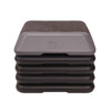 The Step Adjustable High Step Aerobic Platform with 4 Risers, Home Gym Workout Equipment, Fitness Stair Stepper