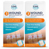 (6 CT) 1 X 3.7 Wound Closure Strips - Zip Stitch Wound Closure Kit - Butterfly Kit Device Zip Tie Skin Closuing