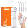 Bitvae P1 Portable Mini Dental Flosser, Cordless Water Cleaner with Telescopic Tank, Rechargeable Oral Irrigator for