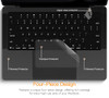 CaseBuy Palm Rest Protector Vinyl Skin Stickers(3 in 1) for 2026-2021 MacBook Pro 14 inch M5 M4 M3 M2 M1 Pro/Max A3434