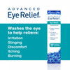 Eye Wash by Bausch & Lomb, Eye Relief Solution that Cleans, Refreshes, and Soothes, 4 Fl Oz
