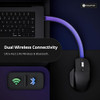 Keychron M6 Silent Wireless Gaming Mouse, 1000Hz, Bluetooth/2.4G/Wired, PixArt 3311 Sensor (12K DPI), 86g, 5 On-Board