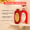 Moist Diane Anti Frizz Shampoo for Women & Men, Keratin Smooth Shampoo from Japan with Argan Oil, Collagen, Hyaluronic