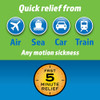 MotionEaze Non-Drowsy Motion Sickness Relief - All Natural Drug Free Formula - Made in The USA - 2.5ml Bottle