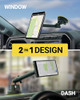 Scosche Heavy Duty MagSafe Mount/Tablet Holder for Car, Magnetic Cell Phone Stand with Extra Strong Magnets and AMPS