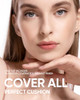 SKINTIFIC Cushion Foundation | Full coverage, Weightless, Skin fit, Satin Glow Finish, Oil-Control Waterproof