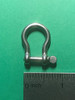 US Stainless 5 Pieces Stainless Steel 316 Bow Shackle 5/32" (4mm) Marine Grade