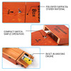 Useless Box Leave Me Alone Machine Fully Assembled in Real WoodBrown