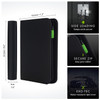 Vault X 4 Pocket Zip Trading Card Binder 160 Cards Exo-Tec (Yellow)