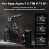 SmallRig A7 V / A7R V / A7 IV Cage Advanced Kit for Sony Alpha 7 V/Alpha 7R V/Alpha 7 IV, with Quick Release Plate for