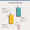 MEDIX 5.5 Exfoliating AHA Glycolic Acid Face & Body Wash Cleanser + Vitamin C Moisturizing Body Cream Lotion Skin Care