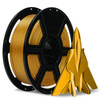 FLASHFORGE Rapid PETG Filament 1.75mm Metallic Bright Gold, Max 600mm/s High Speed Printing, 3D Printer Filament 1kg