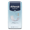 Attends Booster Pads for Adult Incontinence designed to boost absorbency of other Attends products, Unisex, one size,