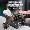 VEVOR Manual Round Labeling Machine, 15-20pcs/min, Applicator for Round Bottles, Adjustable for 0.78-4.72 inch