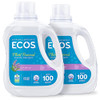 ECOS Laundry Detergent Liquid, 200 Loads - Dermatologist Tested Laundry Soap - Hypoallergenic, EPA Safer Choice