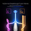 Pure Daily Care NuDerma Clinical Portable Skin Therapy Wand, Machine with 6 Fusion Neon + Argon Wands  Anti Aging -