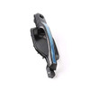 Benekar Outside Exterior Front Rear Door Handle Black with Chrome for Mitsubishi Pajero Montero MK3 2000-2006 (Front