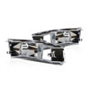 For Cadillac CTS Fog Light Cover 2008-2015 Driver and Passenger Side Pair/Set | Chrome | w/HID Headlights | DOT/SAE