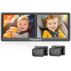 Itomoro Baby Car Camera, 4.3" HD Night Vision Car Baby Monitor with Camera, Safety Seat Baby Car Mirror for Rear