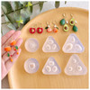 Keoker Orange Polymer Clay Molds, 3D Shape Tangerine Polymer Clay Molds for Earrings