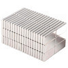 MIN CI 40 Pcs Super Strong Rare Earth Magnets Bar, Small Neodymium Magnet Heavy Duty, for Kitchen Lockers Garage