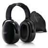 Onhear Ear Defenders, Noise Reduction Ear muffs with Soft Foam Ear Cups, Hearing Protection 31dB Highest SNR with