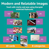 Picture My Picture Opposites ABA Therapy Materials, 40 Real Photos, Age 3+