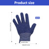 Shower Exfoliating Gloves, 2 Pairs Heavy and Large Bathing Gloves Body Wash Dead Skin Removal Deep Cleansing Sponge