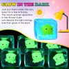 Squishy Stress Cube Fidget Toys Adults - Glow in The Dark Octopus Sensory Toys for Kids with Autism Stress Balls for