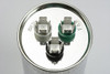 TEMCo 60+5 uF Dual Run Capacitor CBB65, 60/5 MFD, 370-440V, Round, 50/60Hz | for HVAC AC Fan, Motor, Blower Applications