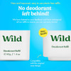 Wild Aluminum Free Natural Deodorant Refills - Coconut & Vanilla - Women & Men's - Fits Wild Refillable Case - 24 Hour